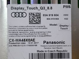 Audi Q3 F3 Monitor / wyświetlacz / ekran 83A919604