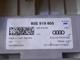 Audi e-tron Panel / Radioodtwarzacz CD/DVD/GPS 85E919605