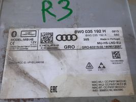 Audi A4 S4 B9 Unité principale radio / CD / DVD / GPS 8W0035192H