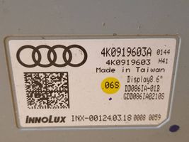 Audi A6 S6 C8 4K Monitori/näyttö/pieni näyttö 4K0919603A