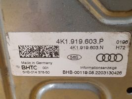 Audi A6 S6 C8 4K Monitori/näyttö/pieni näyttö 4K1919603P