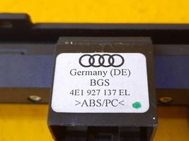 Audi A8 S8 D3 4E Interruttore luci di emergenza 4E1927137EL