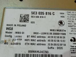 Skoda Octavia Mk4 Stacja multimedialna GPS / CD / DVD 5E3035816C
