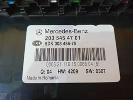 Mercedes-Benz C W203 Set scatola dei fusibili 2035454701