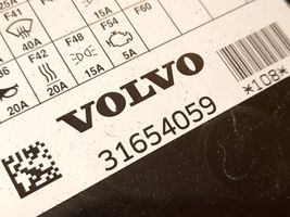 Volvo V60 Coperchio scatola dei fusibili 31654059