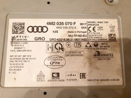 Audi Q7 4M Unità di navigazione lettore CD/DVD 4M2035070F