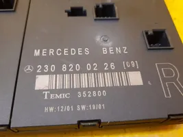 Mercedes-Benz SL R232 Inne komputery / moduły / sterowniki 2308200226