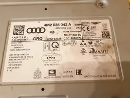 Audi Q7 4M Unità di navigazione lettore CD/DVD 4M2035043A