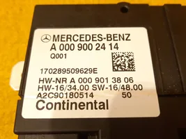 Mercedes-Benz E W213 Polttoaineen ruiskutuspumpun ohjainlaite/moduuli A0009002414