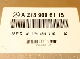 Mercedes-Benz E W213 Ilmajousituksen ohjainlaite/moduuli, takana A2139006115