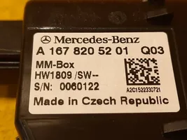 Mercedes-Benz GLE W167 USB-pistokeliitin A1678205201