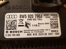 Audi A4 S4 B9 8W Compteur de vitesse tableau de bord 8W5920790J