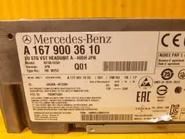 Mercedes-Benz GLE W167 Radija/ CD/DVD grotuvas/ navigacija A1679003610