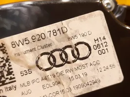 Audi A4 S4 B9 8W Nopeusmittari (mittaristo) 8W5920781D