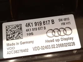 Audi A6 S6 C8 4K Экран дисплея вверх 4K1919617B