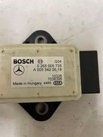 Mercedes-Benz E AMG W212 ESP acceleration yaw rate sensor A0055422618