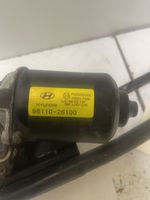 Hyundai Santa Fe Tringlerie et moteur d'essuie-glace avant 9811026100