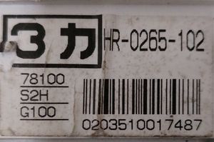 Honda HR-V Compteur de vitesse tableau de bord HR0265102