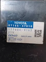 Toyota Prius (XW30) Centralina/modulo tettuccio apribile 8716647010