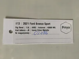Ford Bronco Istuinsarja 