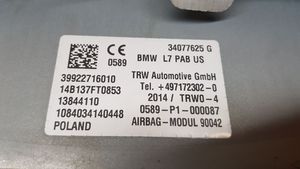 BMW 4 F32 F33 Matkustajan turvatyyny 9227160