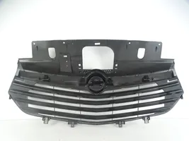 Opel Vivaro Front bumper upper radiator grill 93868859