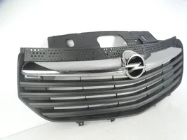 Opel Vivaro Grille calandre supérieure de pare-chocs avant 93868859