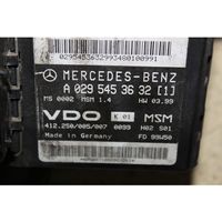 Mercedes-Benz A W168 Unité de commande / module de verrouillage centralisé porte 