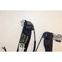 Opel Meriva B Front door window regulator with motor 