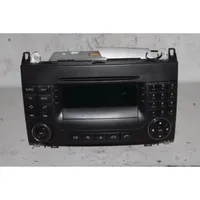 Mercedes-Benz A W169 Radio/CD/DVD/GPS-pääyksikkö 