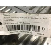 Renault Megane II Tylny zacisk hamulcowy 