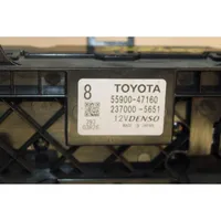 Toyota Prius (XW30) Ilmastoinnin ohjainlaite 