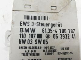 BMW 5 E39 Centralina/modulo immobilizzatore 61354100187