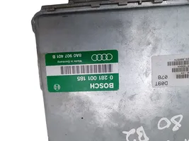 Audi 80 90 B2 Variklio valdymo blokas 0281001185