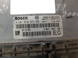 Opel Frontera B Calculateur moteur ECU 0281010025