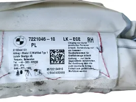 BMW 1 F20 F21 Kurtyna airbag 722104610