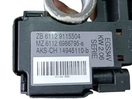 BMW X5 E70 Câble négatif masse batterie 61129115504