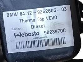 BMW X5 E70 Auxiliary pre-heater (Webasto) 64129252605