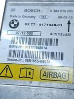 BMW X5 E70 Sterownik / Moduł Airbag 65779171948