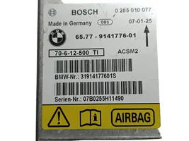 BMW X5 E70 Module de contrôle airbag 65779141776