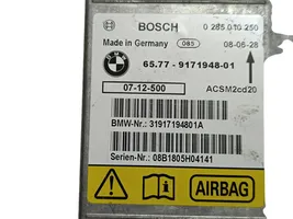 BMW X5 E70 Turvatyynyn ohjainlaite/moduuli 65779171948