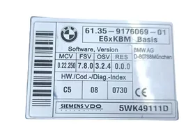 BMW 5 E60 E61 Moduł / Sterownik komfortu 9176069