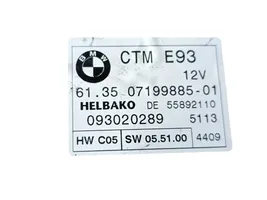 BMW 3 E92 E93 Kattoikkunan ohjainlaite/moduuli 07199885
