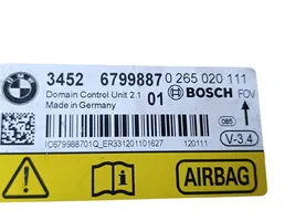 BMW 5 F10 F11 Airbag control unit/module 6799887