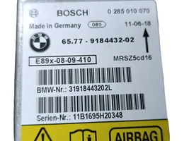 BMW 3 E90 E91 Centralina/modulo airbag 9184432