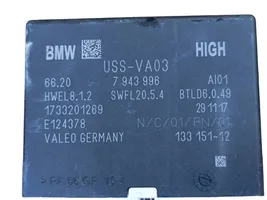 BMW 5 G30 G31 Parkošanas (PDC) vadības bloks 7943996