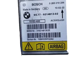 BMW X5 E70 Module de contrôle airbag 9214813