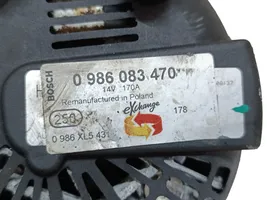 BMW X5 E70 Generator/alternator 0986083470