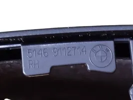 BMW 5 F10 F11 Grille de garniture d’enceinte pour tablette arrière 9112714