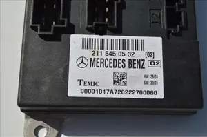 Mercedes-Benz E W211 Altre centraline/moduli 2115450532